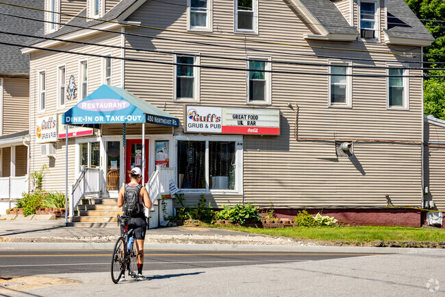 Dine in or take out at Guff's Grub and Pub in nearby Standish.