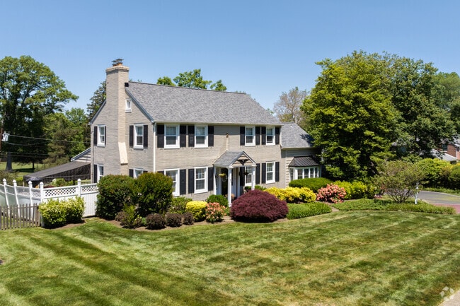 Some homes in Oreland back up to one of 3 local Golf Courses.