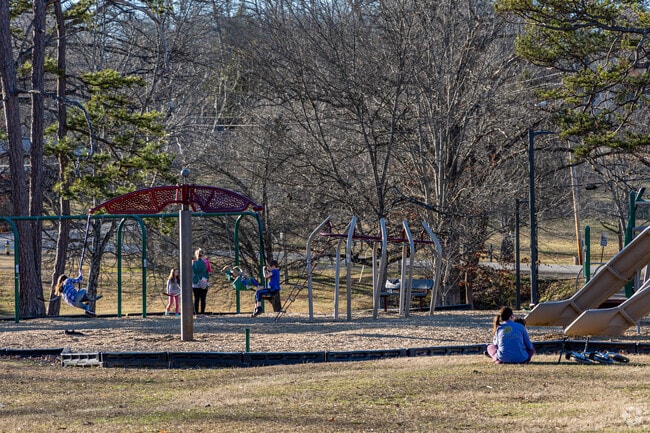 Springbrook Park has one of the largest playgrounds in town.