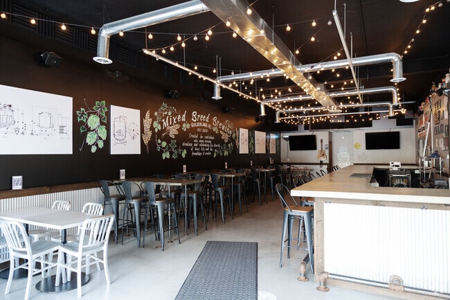 Mixed Breed Brewery can be found in Guilderland Center for your beer and hanging out needs.