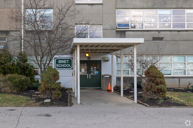 The Binet School has 46 students in grades K-12.