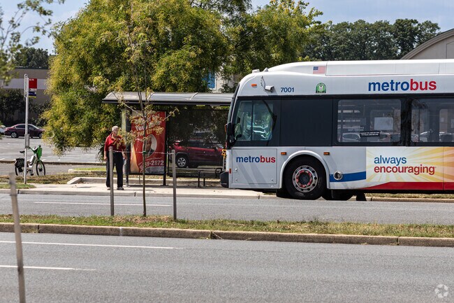 Metro buses are easily accessible to Forestville residents.