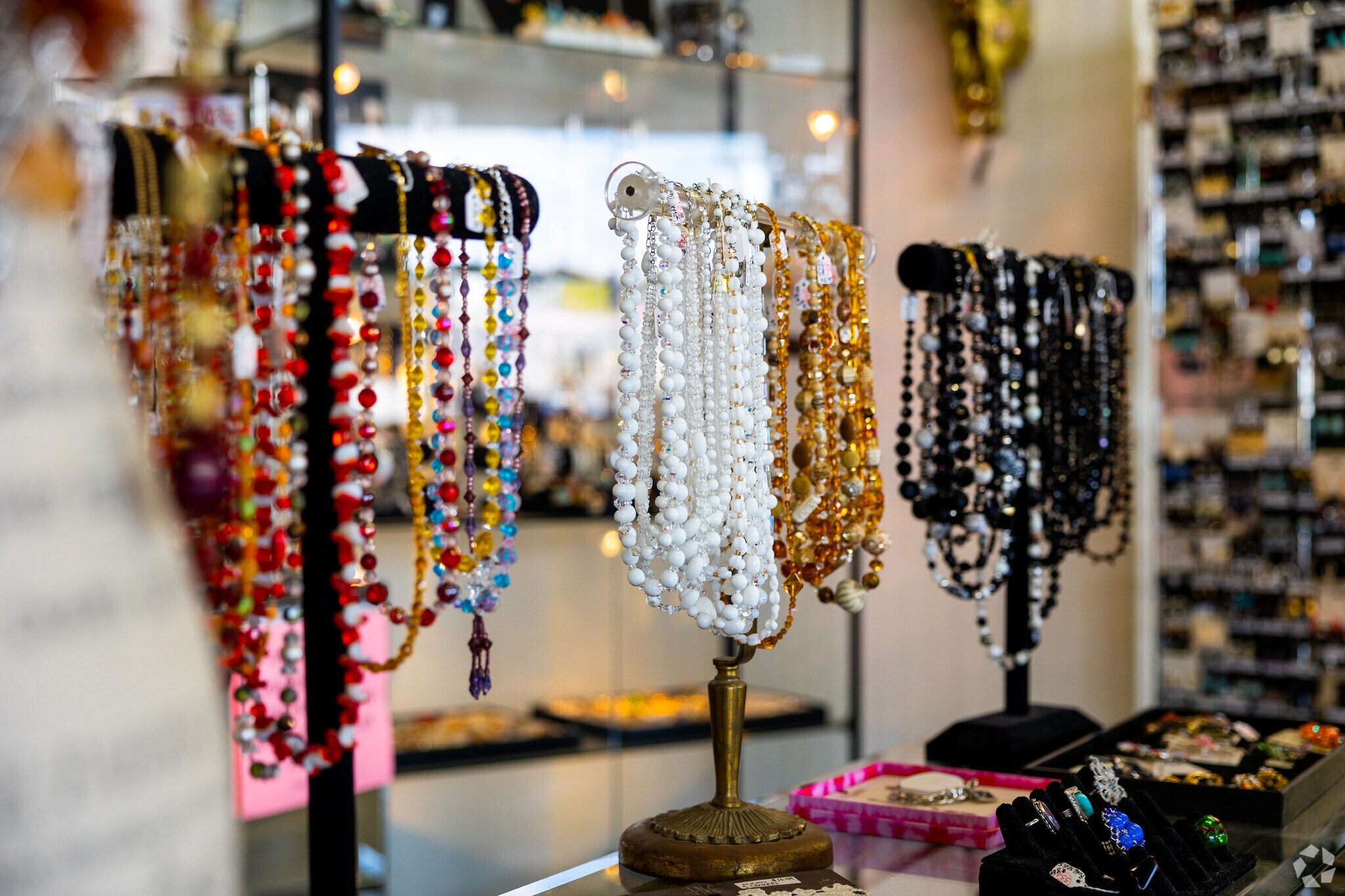 Visit Paramount Antique Mall in Pine Valley Estates for some vintage jewelry and decorations.