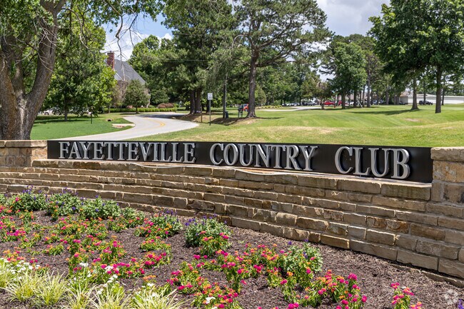 The Fayetteville Country Club in South Fayetteville is a popular destination for golfers.