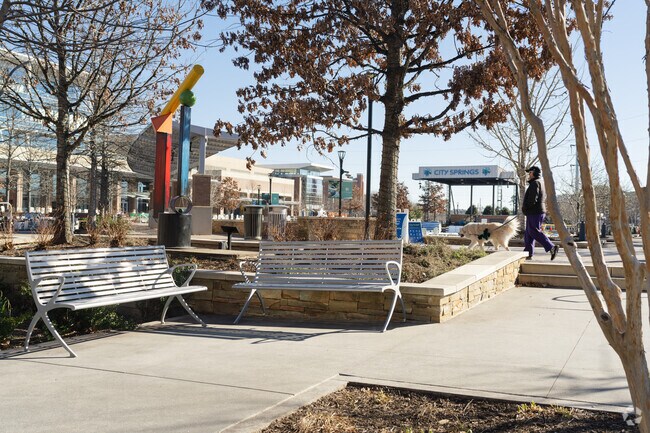 Mount Vernon Woods locals go to the epicenter of Downtown Sandy Springs for various recreation, shopping, and dining.