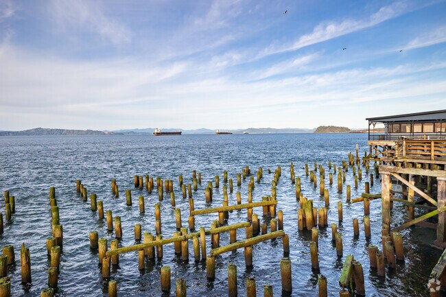 The Riverwalk in downtown Astoria provides some breathtaking views of the Columbia.