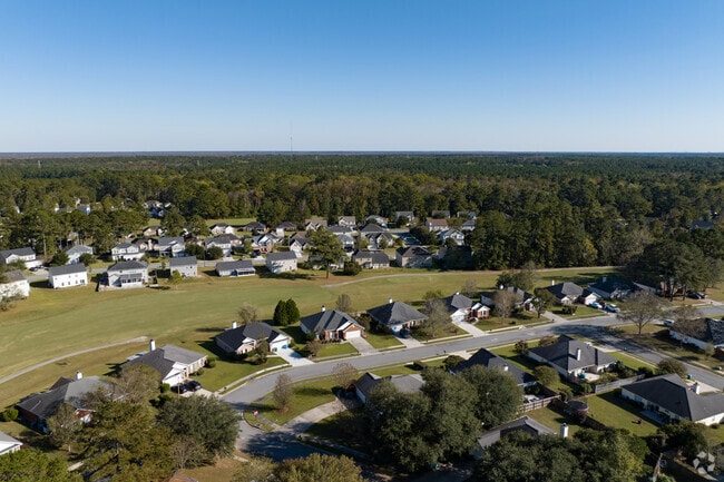 Some homes in Rincon are situated on large golf-course lots.
