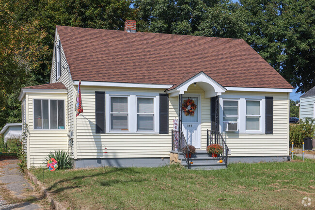 Cape Cod homes are popular in the Pond Road area.