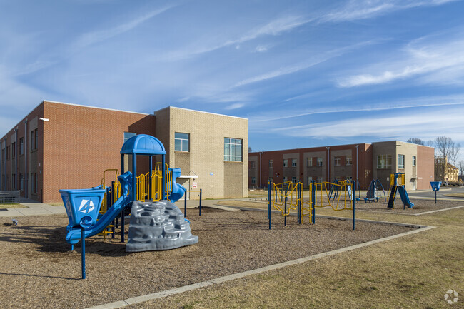 Charlotte East Language Academy playground.