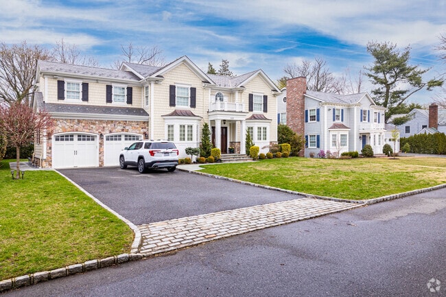 The colonial is a popular style of home in Munsey Park.