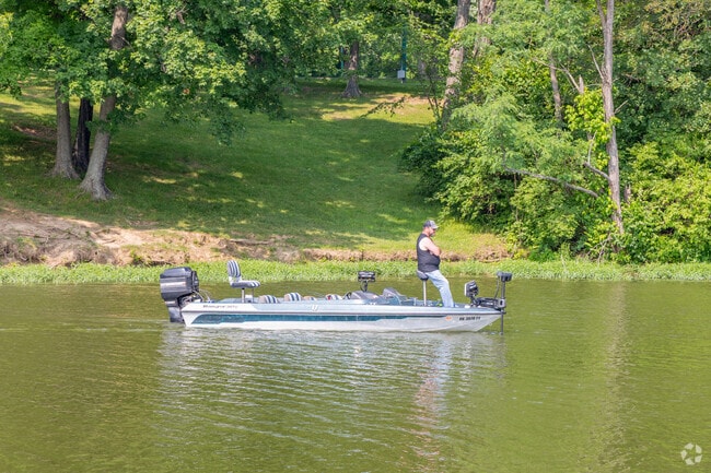 Boaters can rent or launch their own at the lake at Warren County Armco Park.