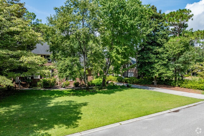 Homes in Glen Meade often feature larger and well manicured yards.