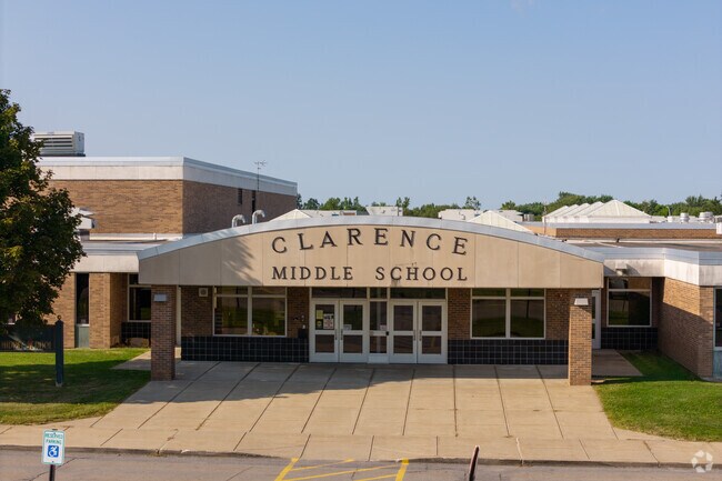 Clarence Middle School is ranked the fifth best public middle school in the Buffalo area.