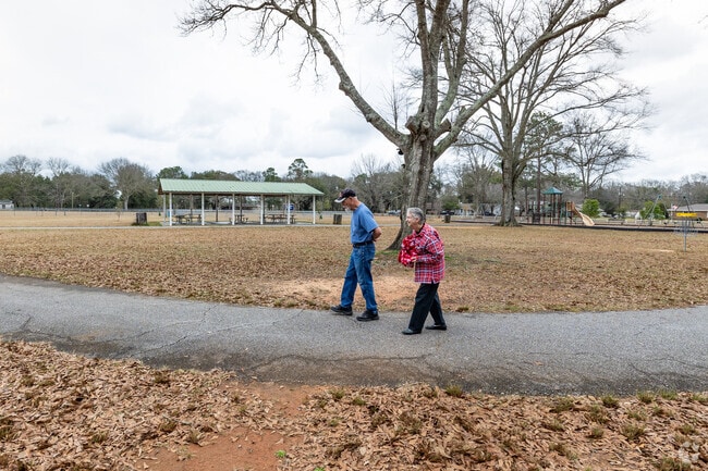 Santa Maria Plaza in Cantonment is ideal for a relaxing stroll or community gathering.