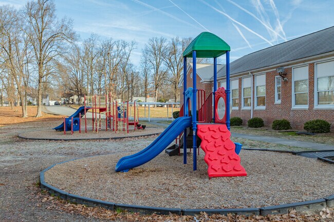Peck Elementary School playground.