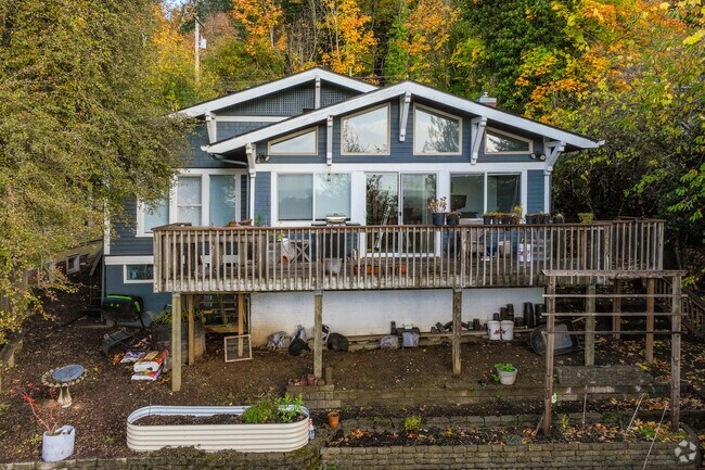 Residents are able to enjoy peaceful mornings on spacious decks in Chehalis neighborhoods.