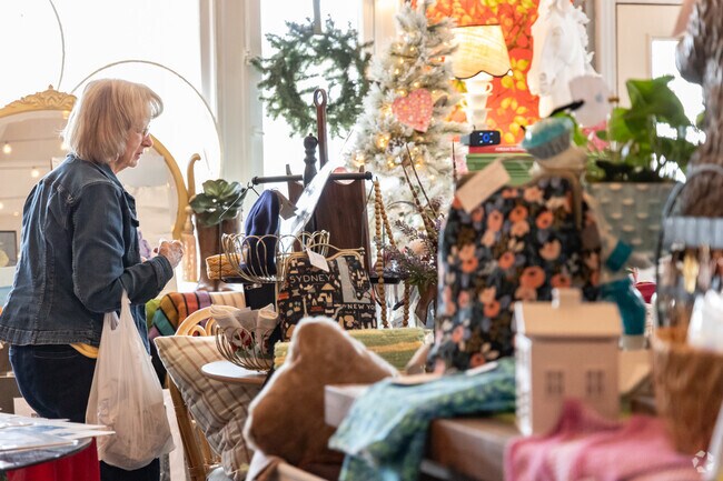 The Building Art Gallery and Gift Shop is the perfect place to find new decor or a gift.