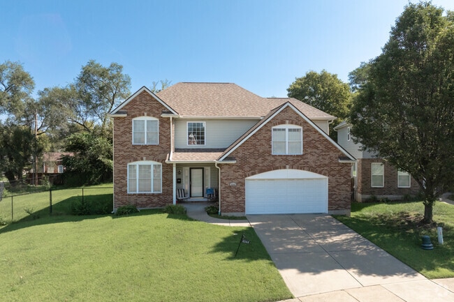 Newer two-story partial brick homes can be found in Penrose.