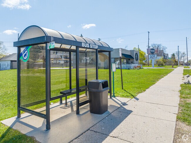 Public buses take Fabulous Acres neighborhood residents down Washington Avenue and a number of other places in Lansing