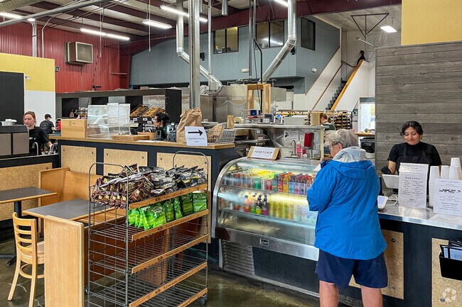 Try a freshly made bagel from The Bagel Sphere in West Eugene.