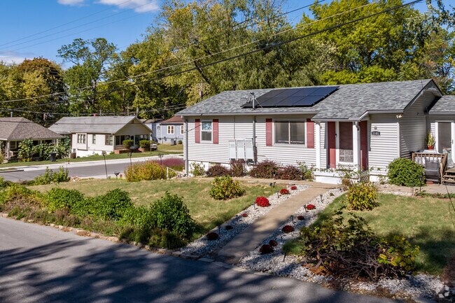 The Ott-Chrisman neighborhood has several ranch style homes with nice curb appeal.