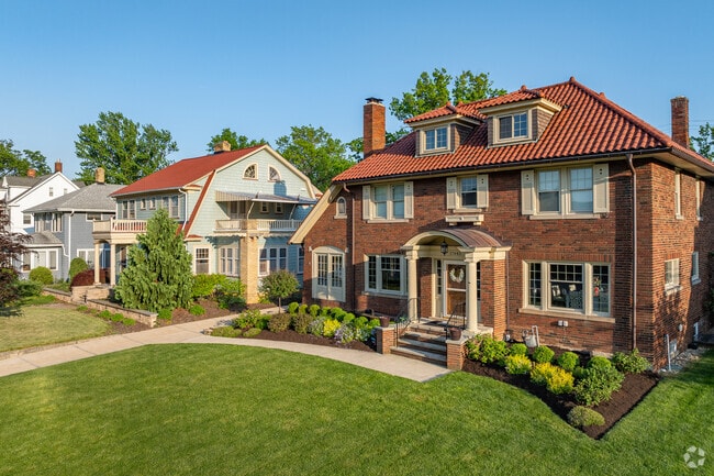 Impressive historical homes attribute to Lakewood's warmth and charm.