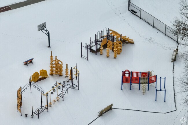 Lenape Elementary School has a playground for students to enjoy at recess.