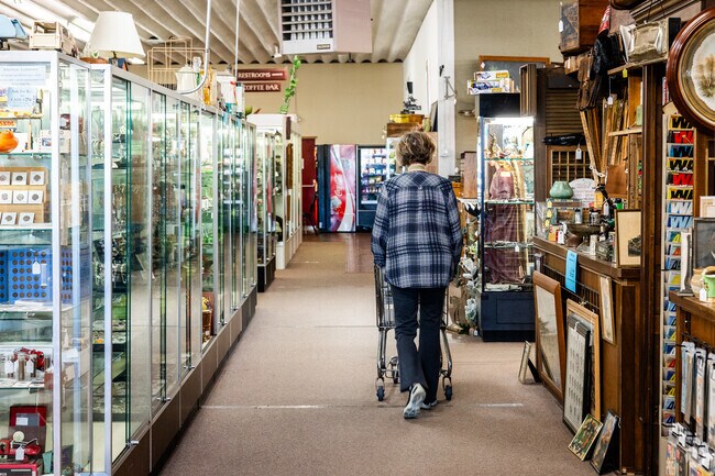 Paramount Antique Mall is a popular store for vintage finds in Westlink.