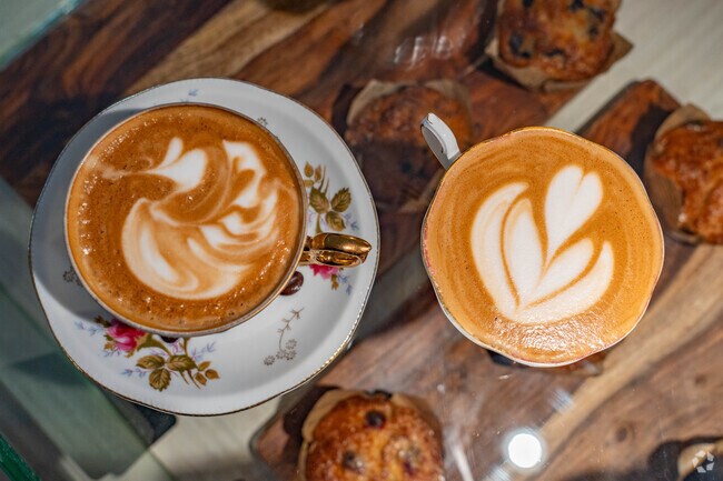 JB's Corner Cafe offers coffee as well as freshly baked goods and sandwiches.