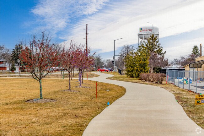 The High Trestle Trail runs through the center of Ankeny.