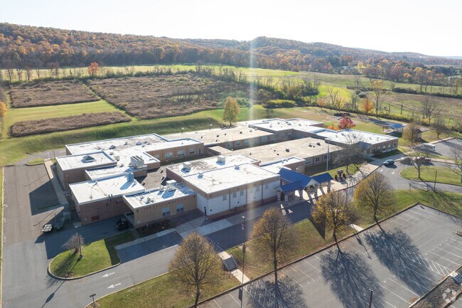 See the light at Liberty-Valley Elementary School.