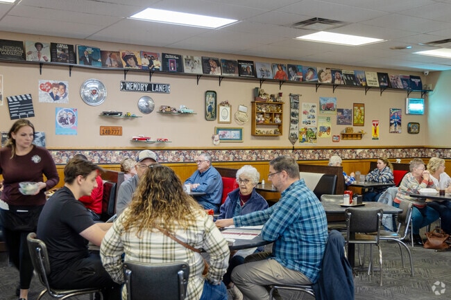 Deaner's Diner is a local Pinewood legend with its classic American faire and decor.