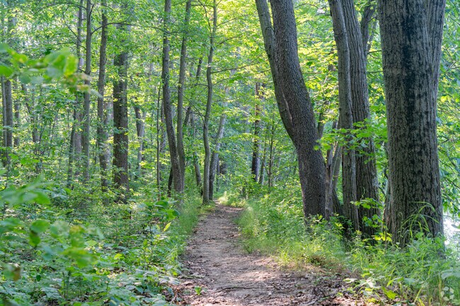 Locals can walk around Baypoint Riverfront through its lovely trails just south of the Merrimack River.