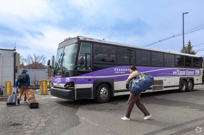 The Logan Express is an easy option for getting to the airport near Middleton.