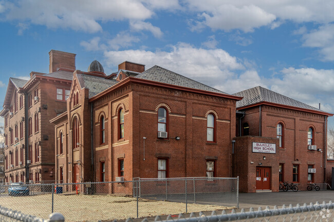 Bulkeley High School in Hartford, Connecticut.