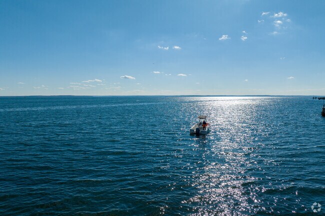 Riverside offers stunning waters on a nice day to float into the sunset.