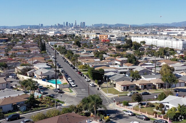 Maywood is a short drive to the heart of Downtown LA.