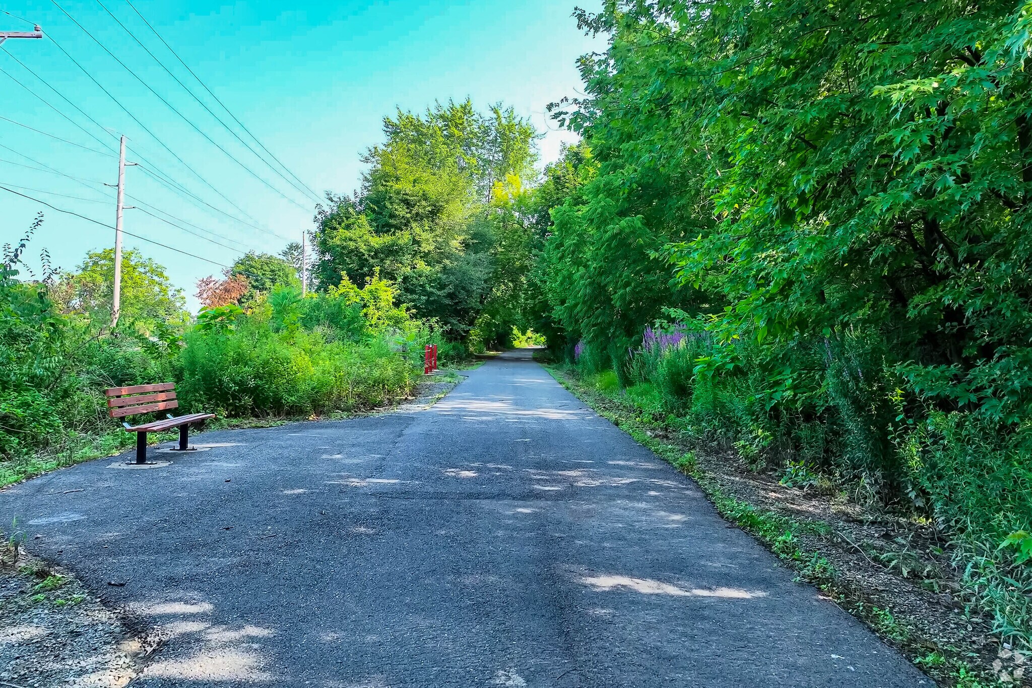 The new walking trails in the South Temple neighborhood.