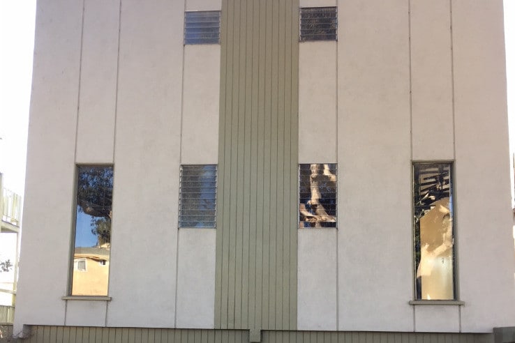 townhome is on left facing the building