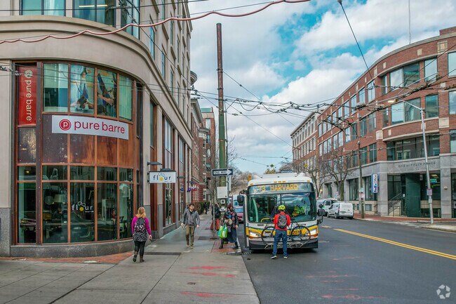 The bus is a popular way to commute around Boston for work or for fun.