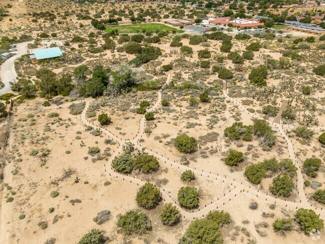 The Prime Desert Preserve in West Lancaster has over three miles of trails to hike