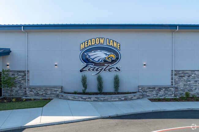 Meadow Lane Elementary School is home of the Eagles.