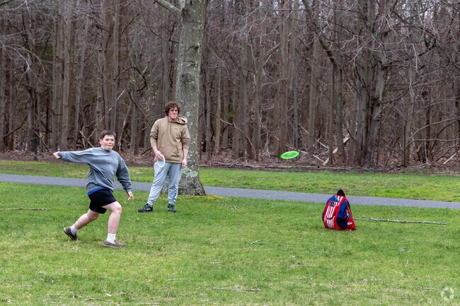 Joe Palaia Park is perfect to play disc with your siblings.