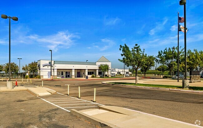 Denair Middle School in Denair, Ca sits in a quiet neighborhood.
