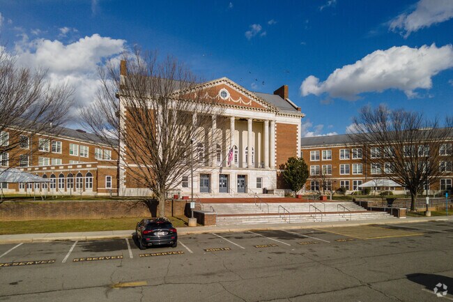 McKinley Technology High School receives a B+ from Niche and has a large, impressive campus.