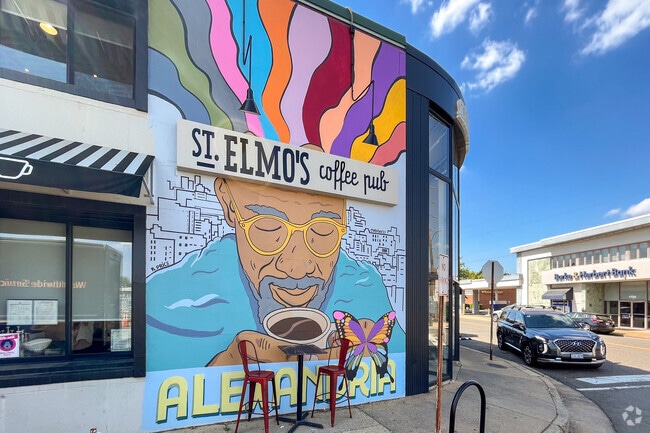 Grab a fresh cup of coffee from St. Elmos Coffee Pub in North Ridge.