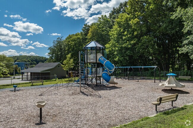 Kids love the playground at Hinsdale Elementary School.