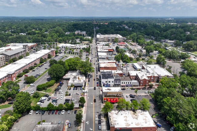 There is a lot to experience in the Old West Durham neighborhood including a variety of restaurants and shops.