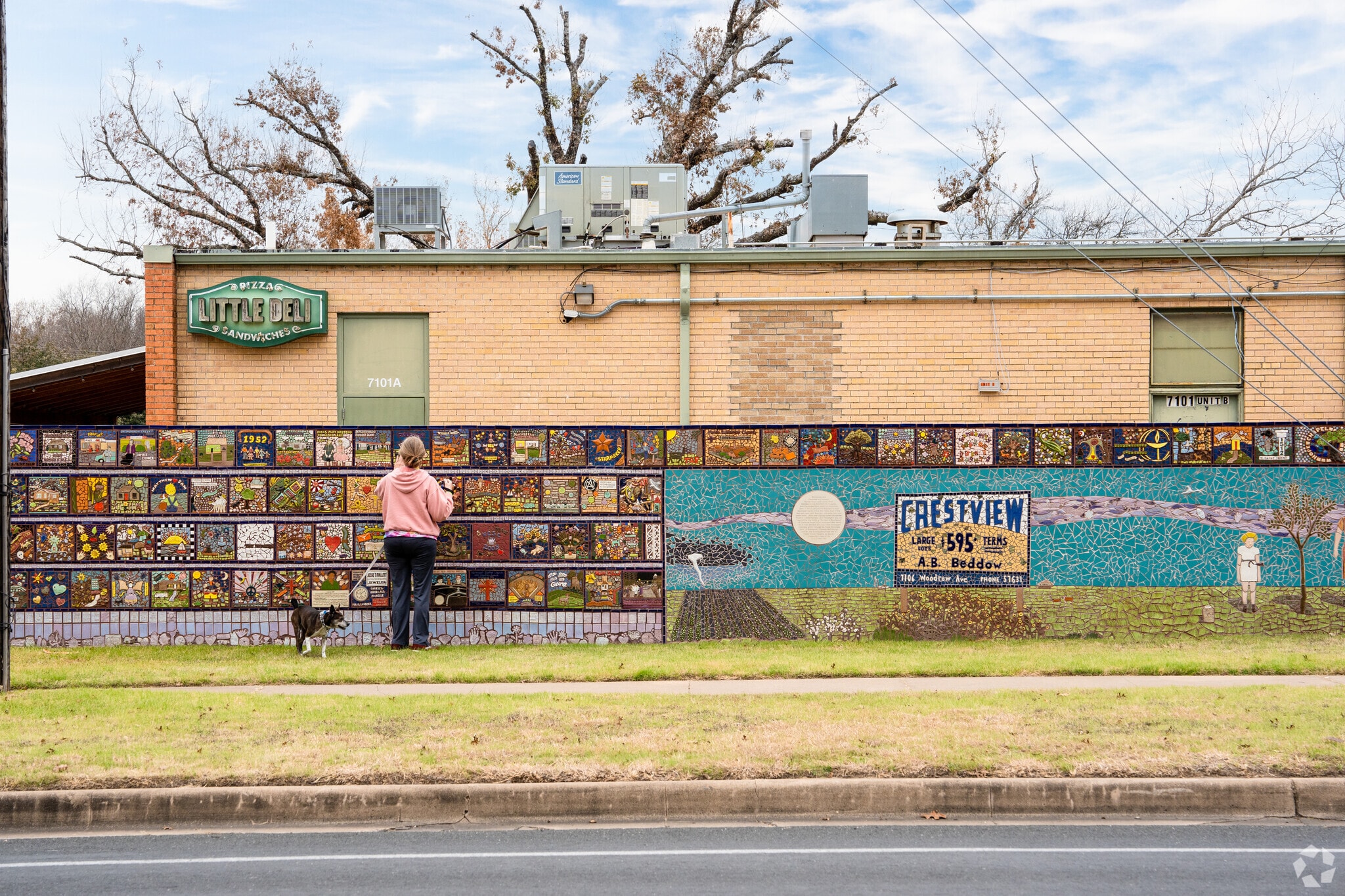 People to remember family and friends memorialized in the stunning mosaic.