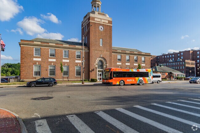 The Merrimack Valley Transit or MeVA is a great way to get around Haverhill.